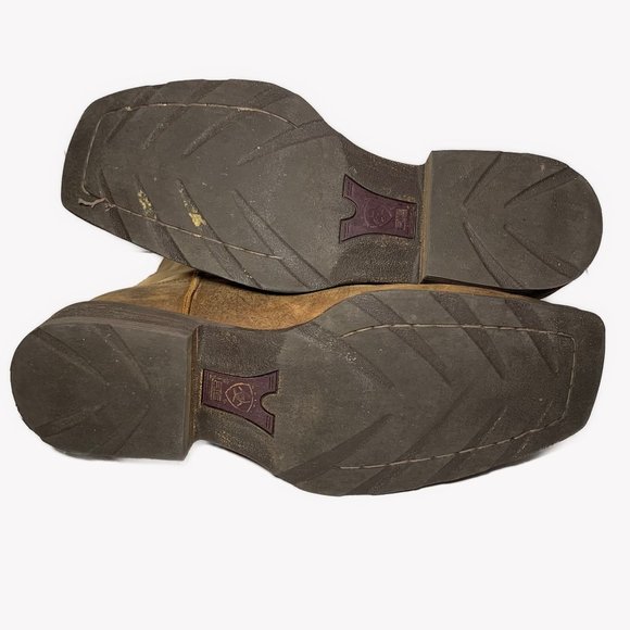 Ariat Men's Brown Work Boots Size 11D - Picture 11 of 12